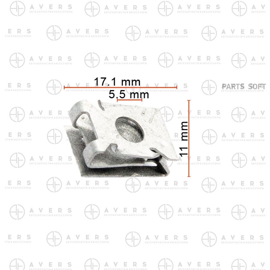 Гайка закладная Avers N90959101 - AVERS None None